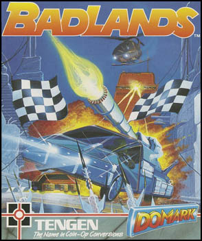 Badlands box art for ZX Spectrum
